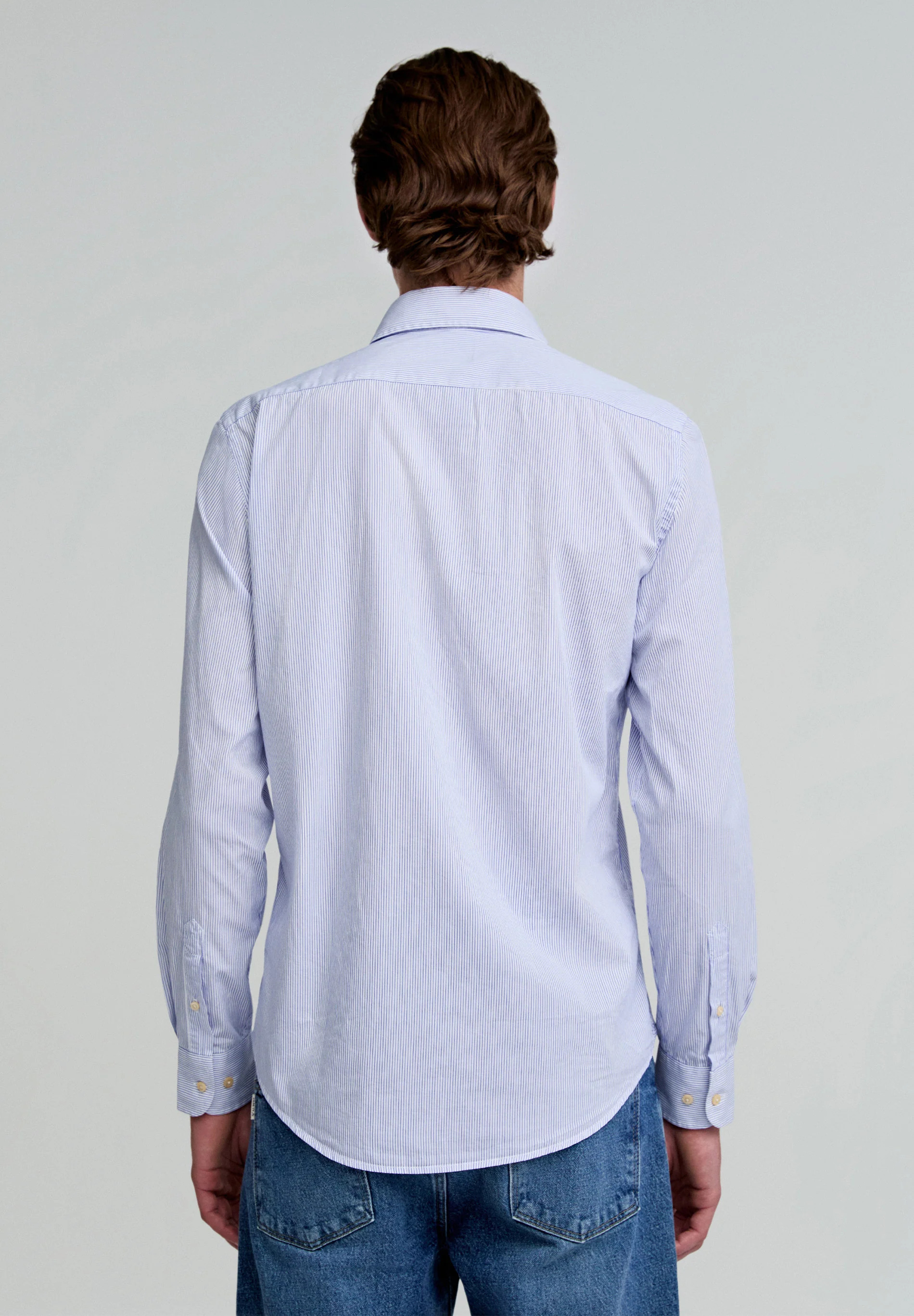 CAMISA VESTIR RAYAS CALAVERA CONTRASTE - Image 5