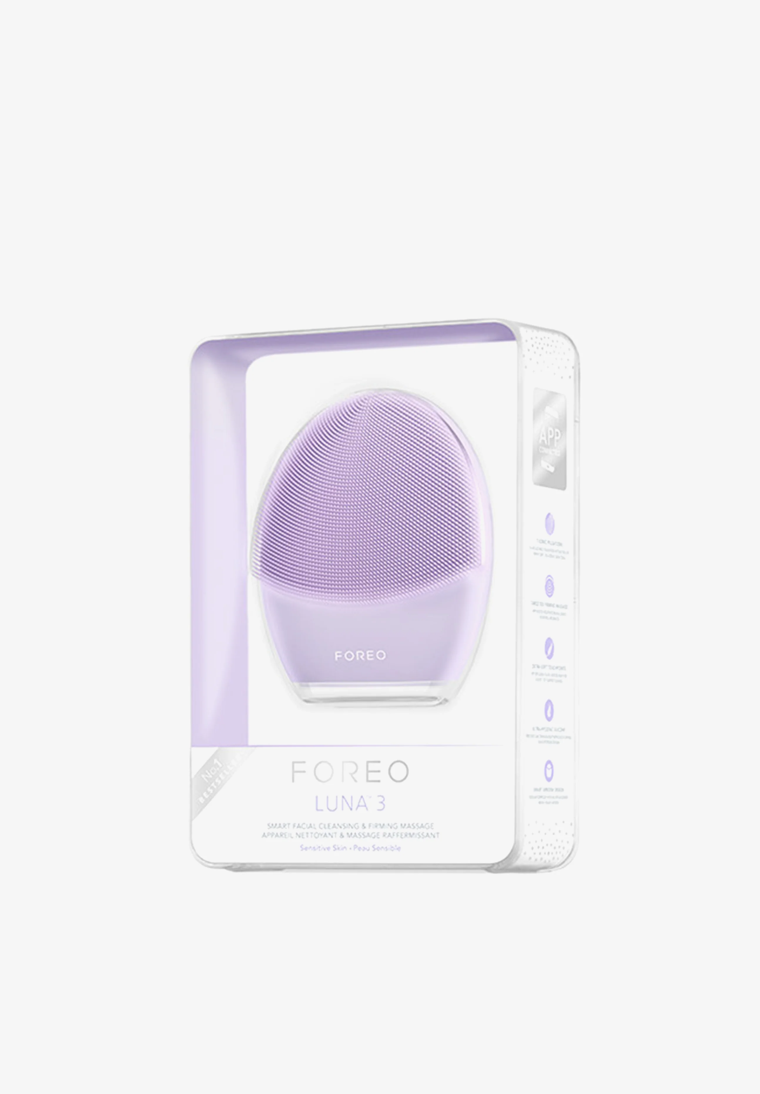 FOREO | DISPOSITIVO DE LIMPIEZA FACIAL LUNA 3 SENSITIVE - Image 3