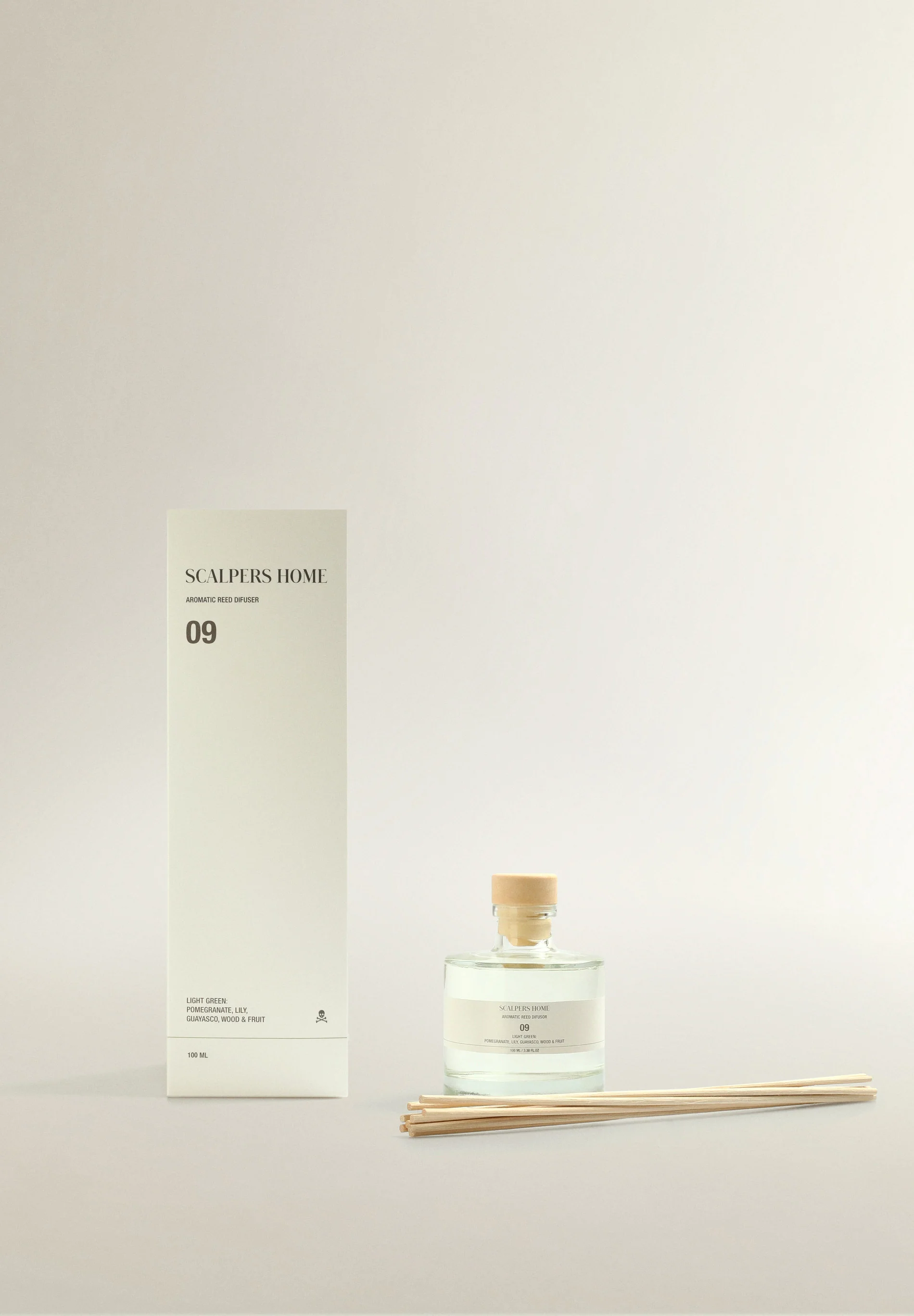 DIFUSOR MIKADO 09 100ML LIGHT GREEN - Image 2