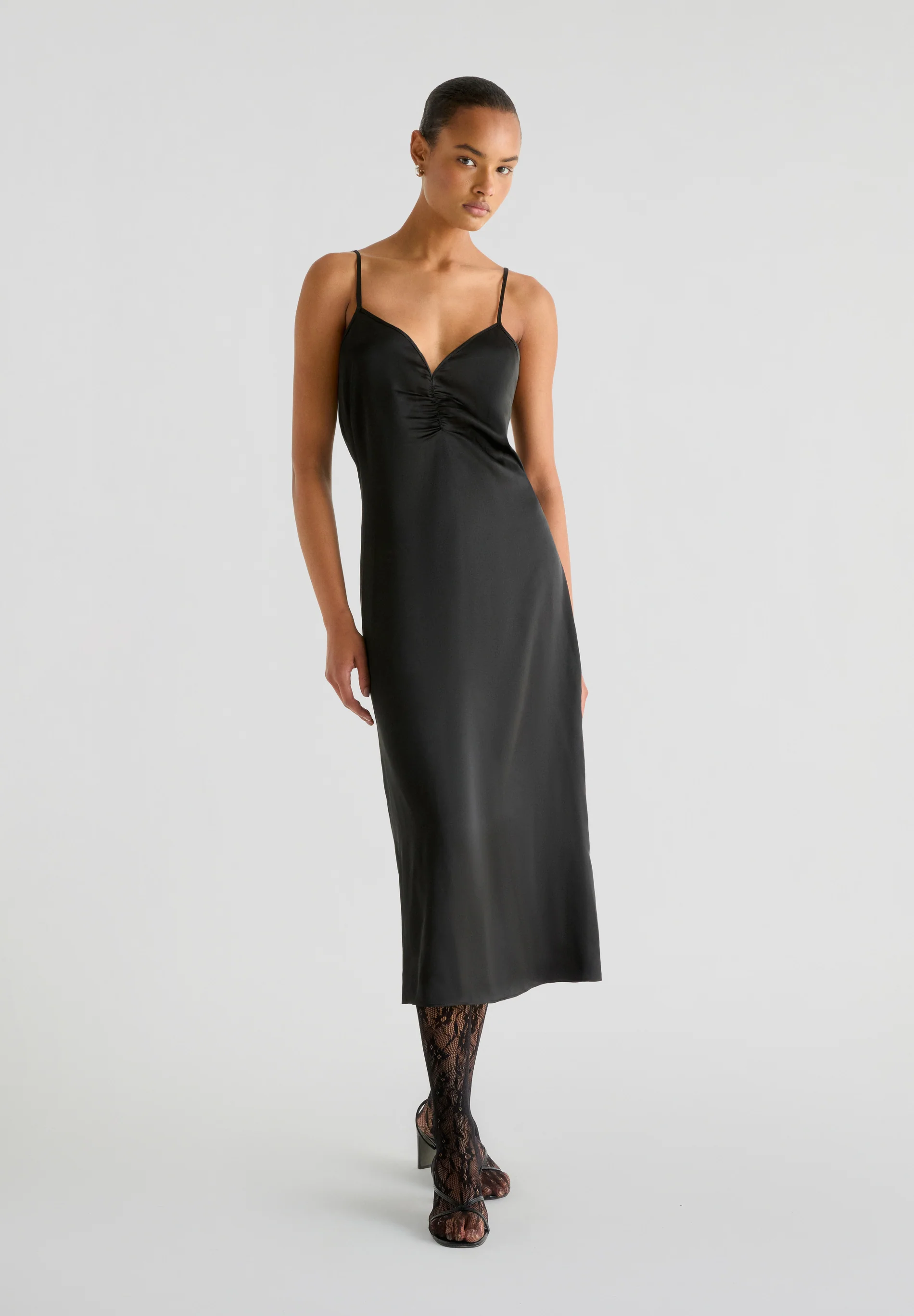 VESTIDO MIDI ENCAJE - Image 7