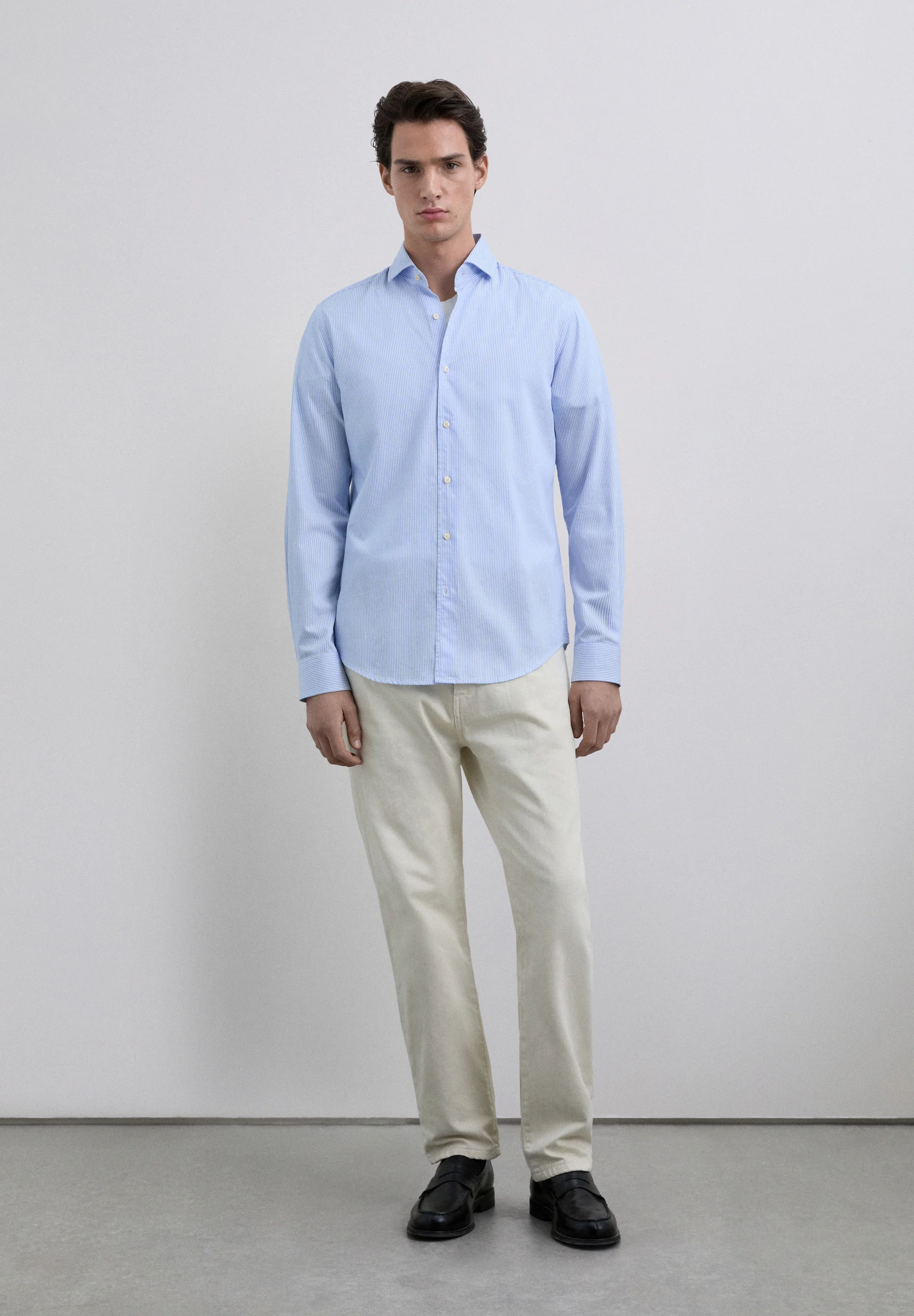 CAMISA RAYAS ALGODÓN - Image 2