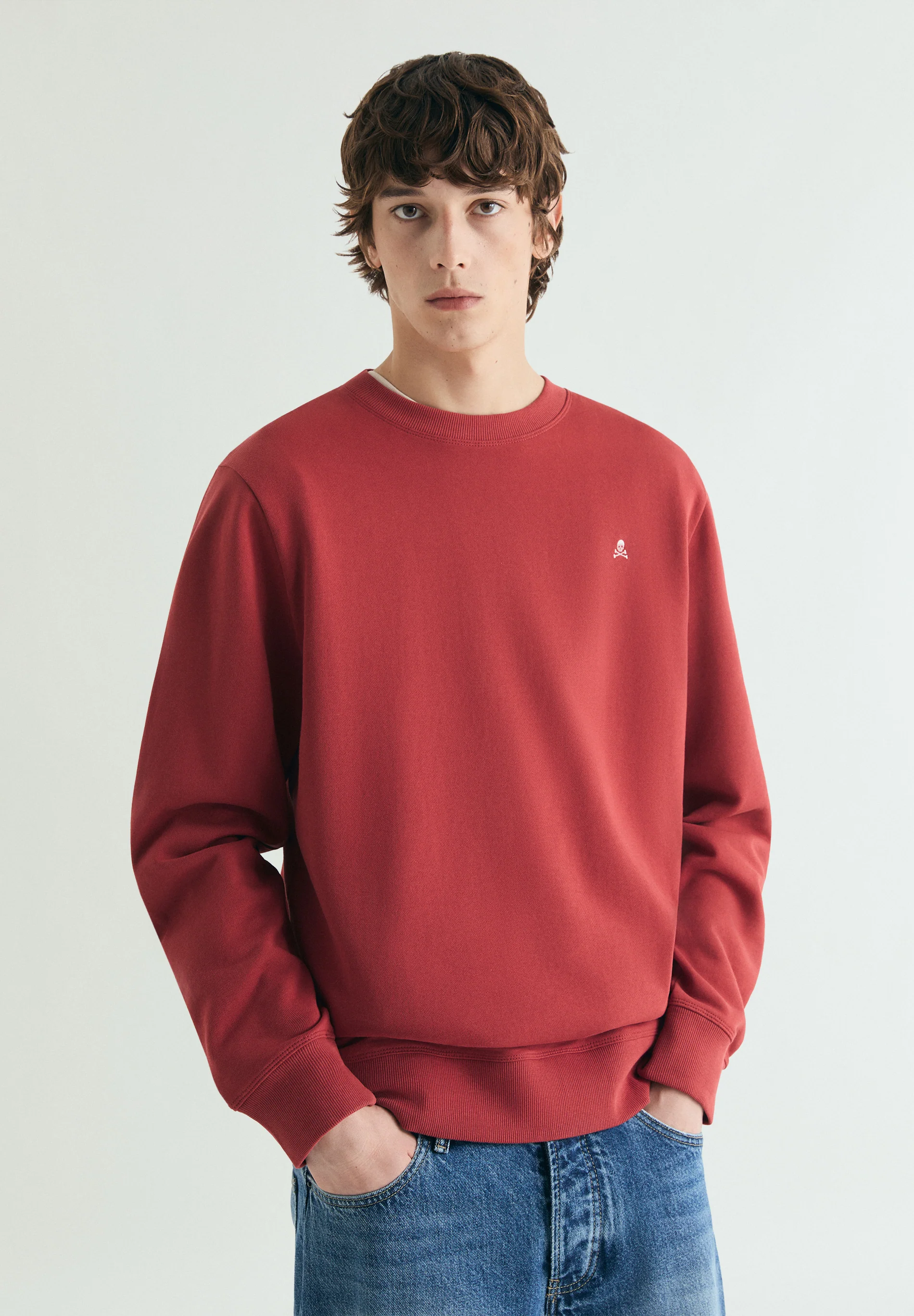 SUDADERA BORDADA CONTRASTE - Image 3