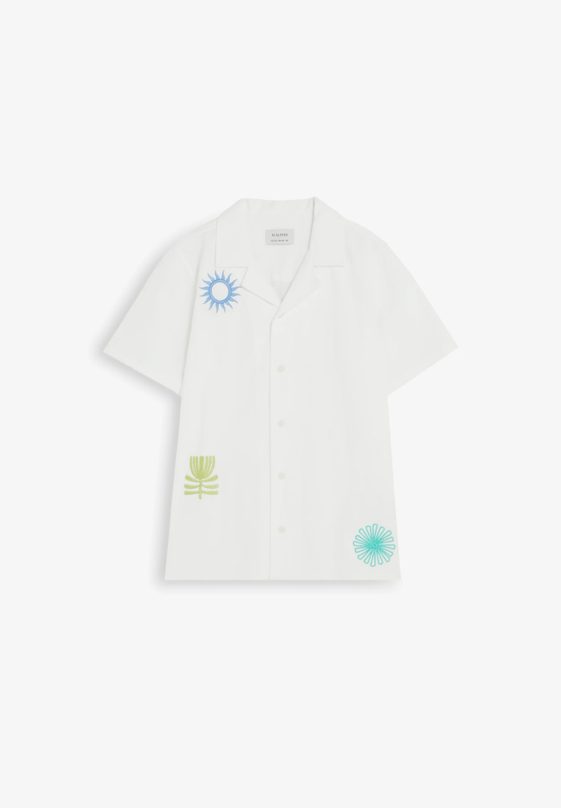 CAMISA MANGA CORTA BORDADOS - Image 6