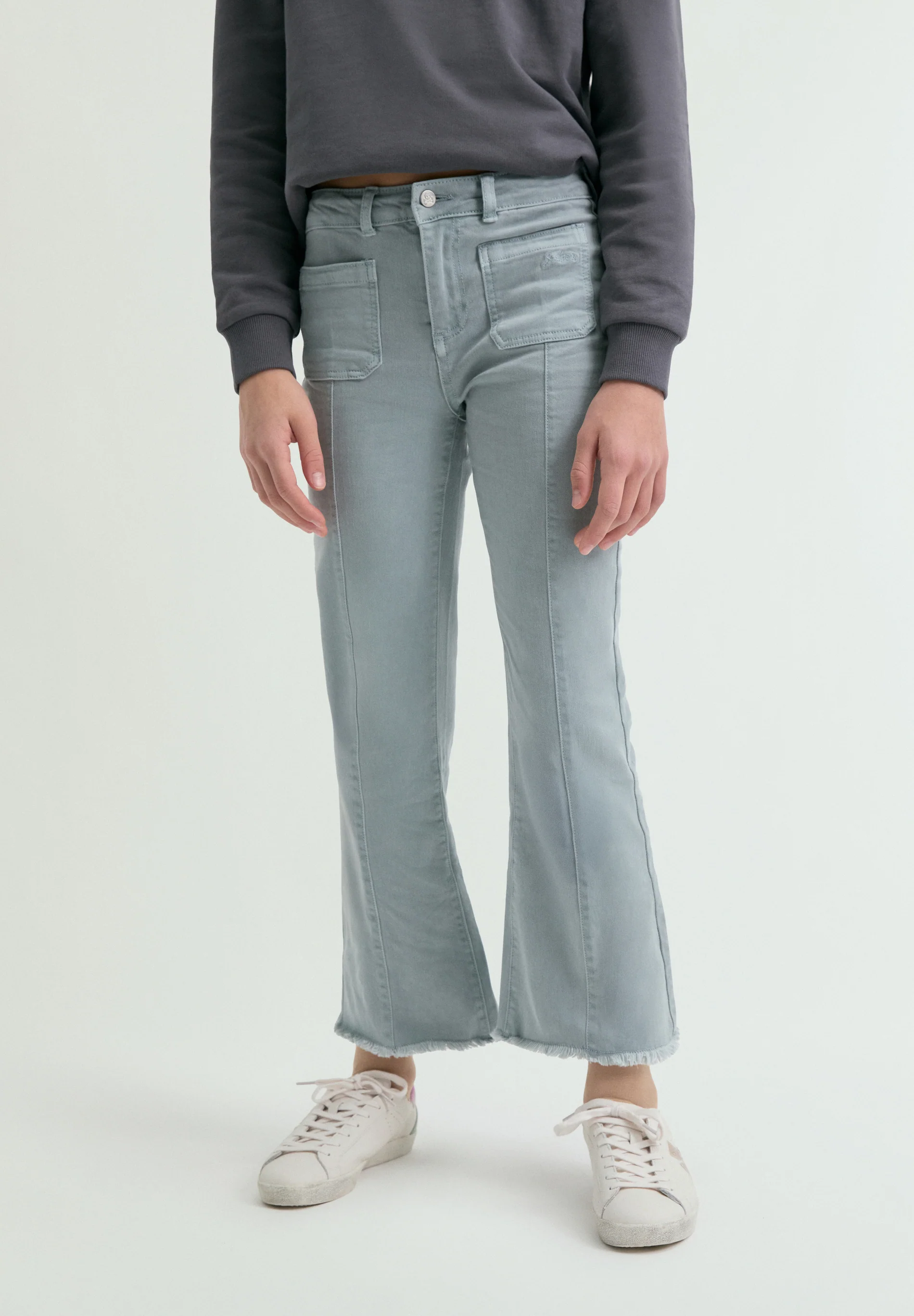 PANTALÓN FLARE COSTURAS - Image 2