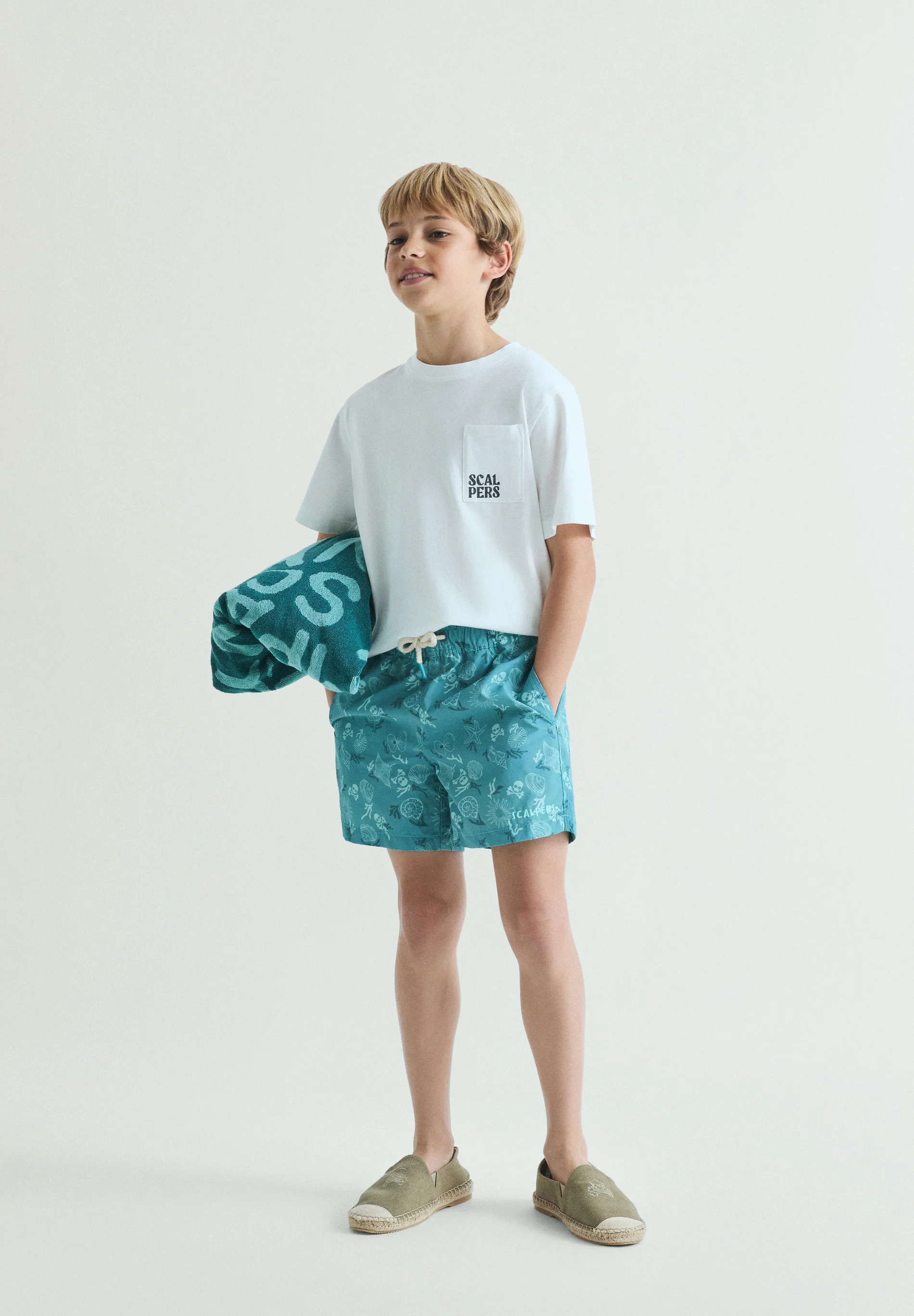 BAÑADOR ESTAMPADO MARINO - Image 2