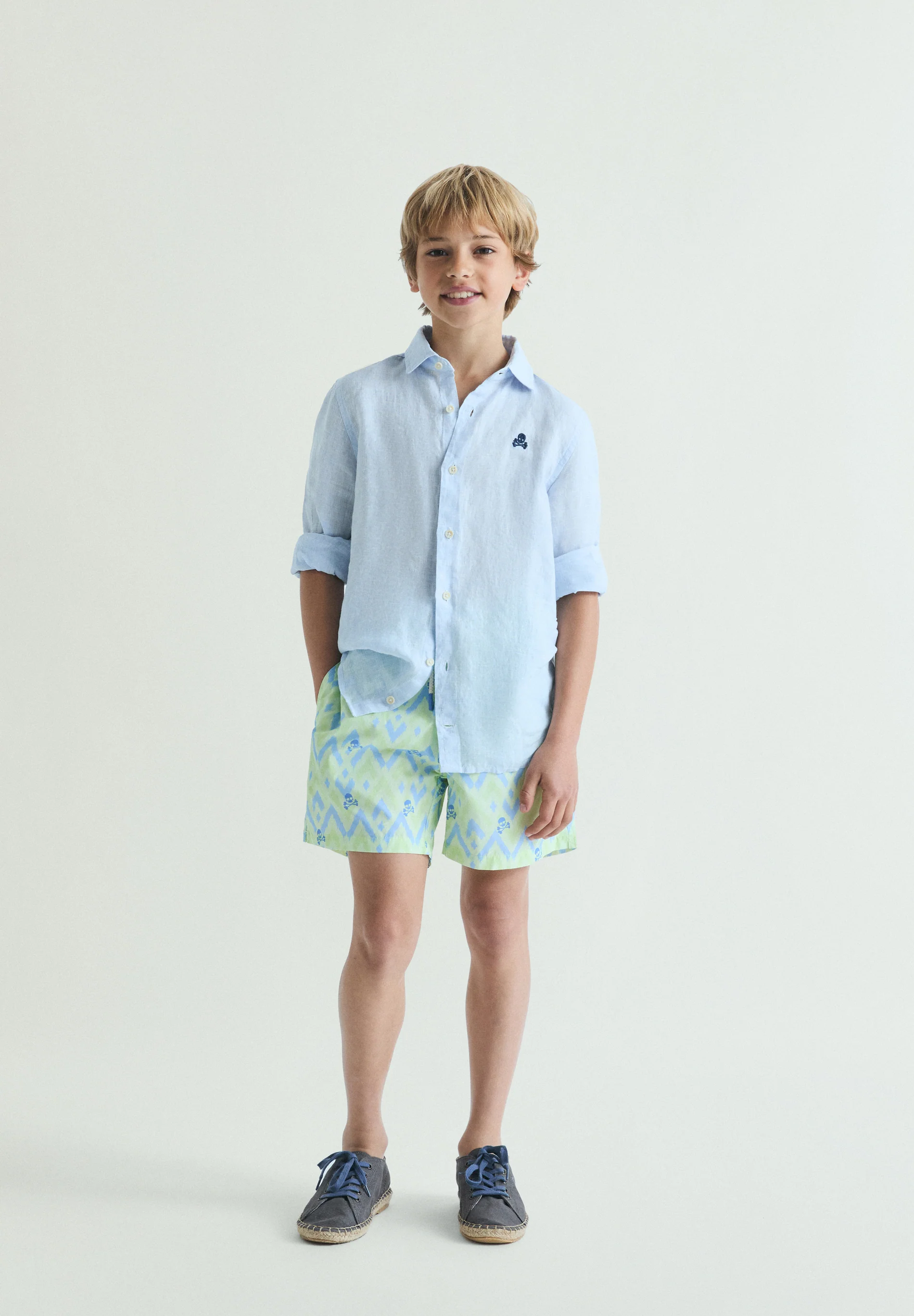 BAÑADOR ESTAMPADO IKAT - Image 2