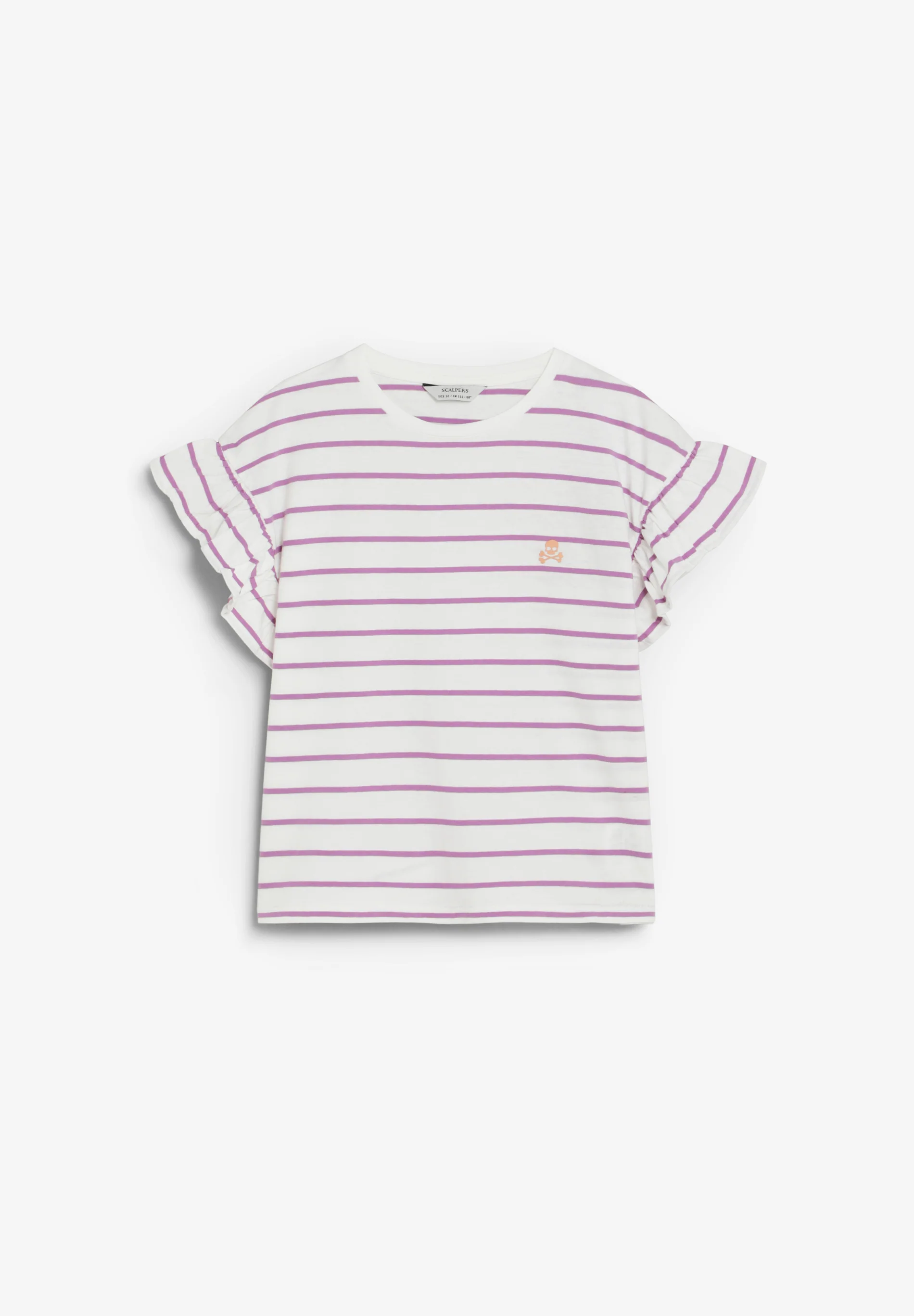 CAMISETA RAYAS CALAVERA CONTRASTE - Image 4