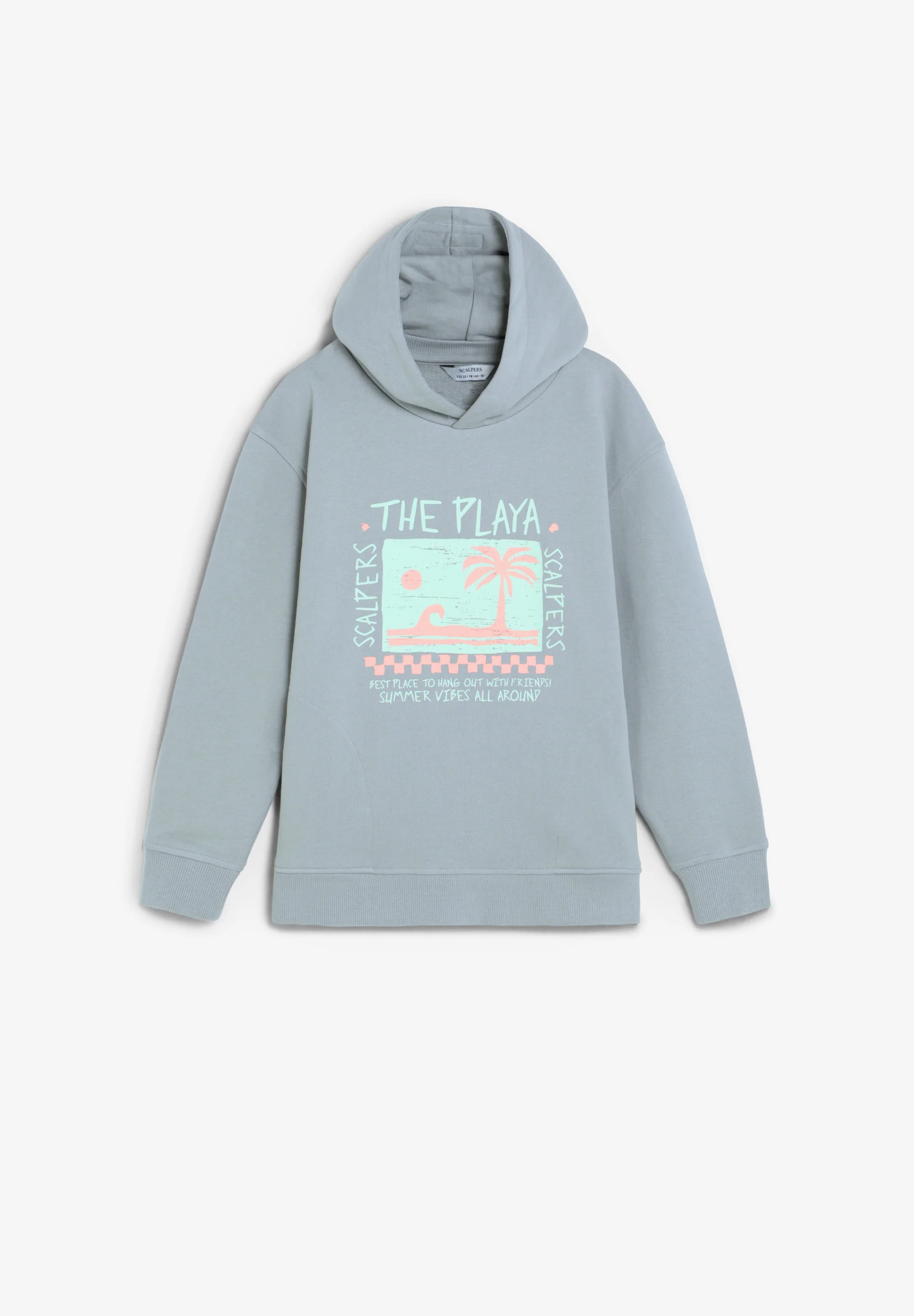 SUDADERA CON CAPUCHA ESTAMPADO PLAYA - Image 5