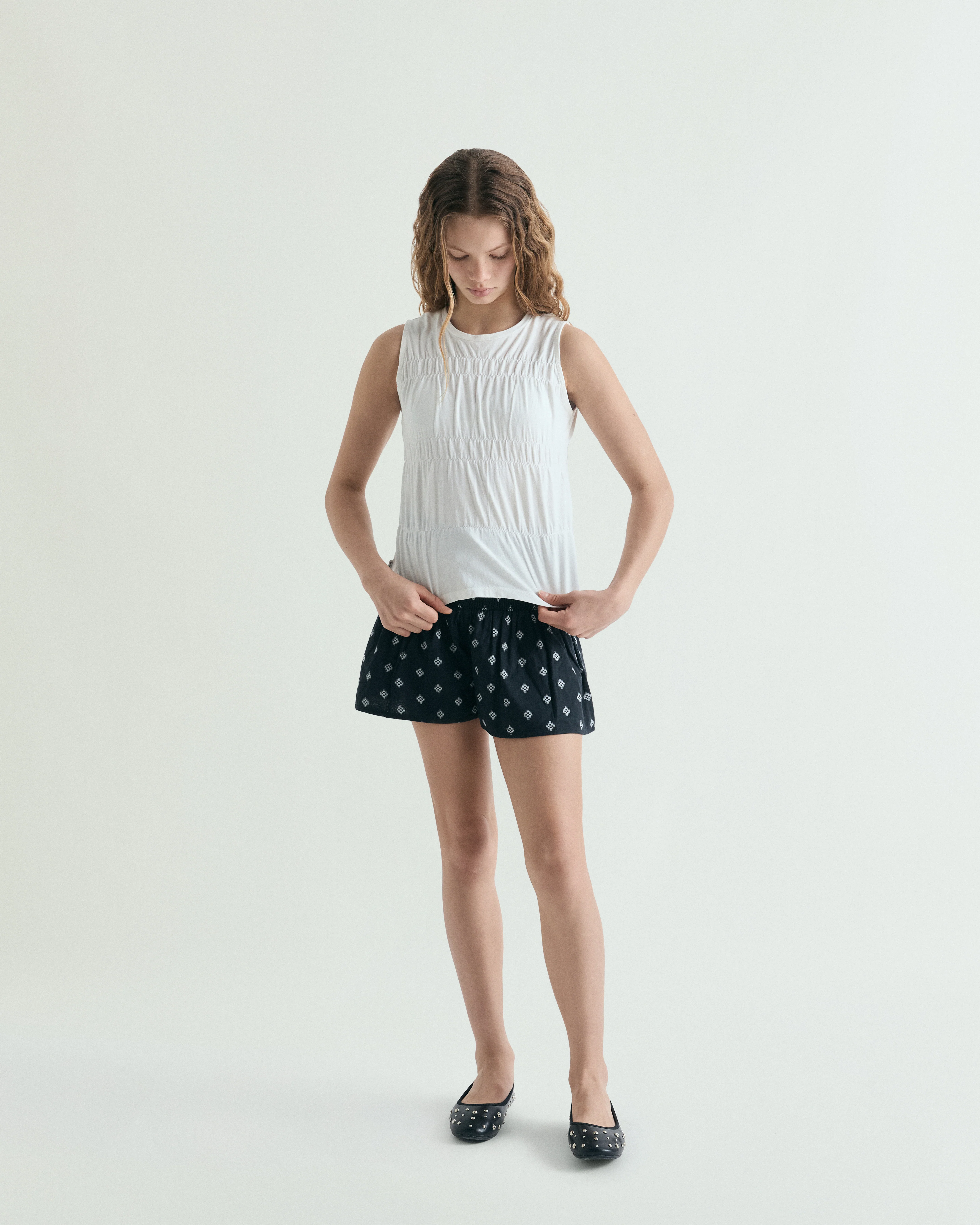 CAMISETA FRUNCES ALGODÓN - Image 2