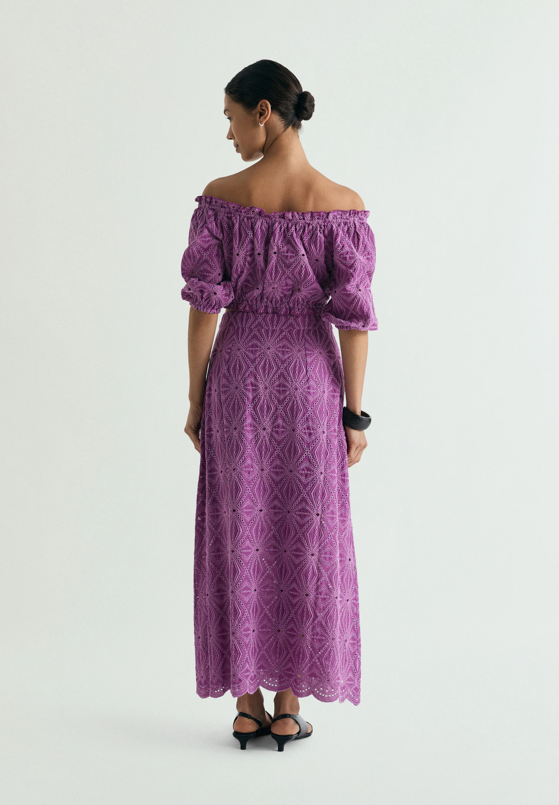 FALDA MIDI CALADA - Image 3