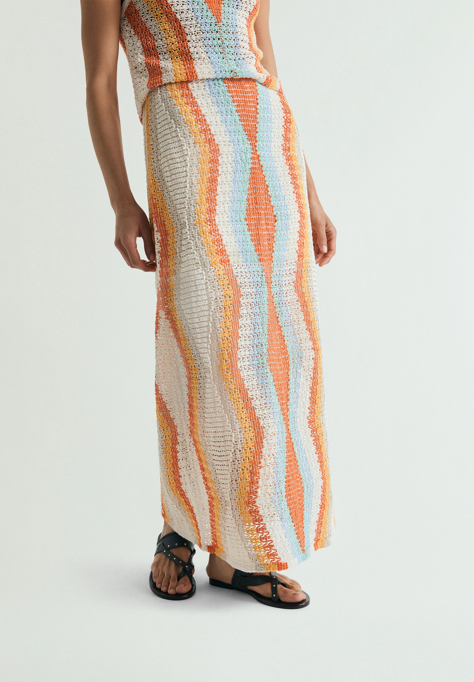 FALDA CROCHET MULTICOLOR - Image 2