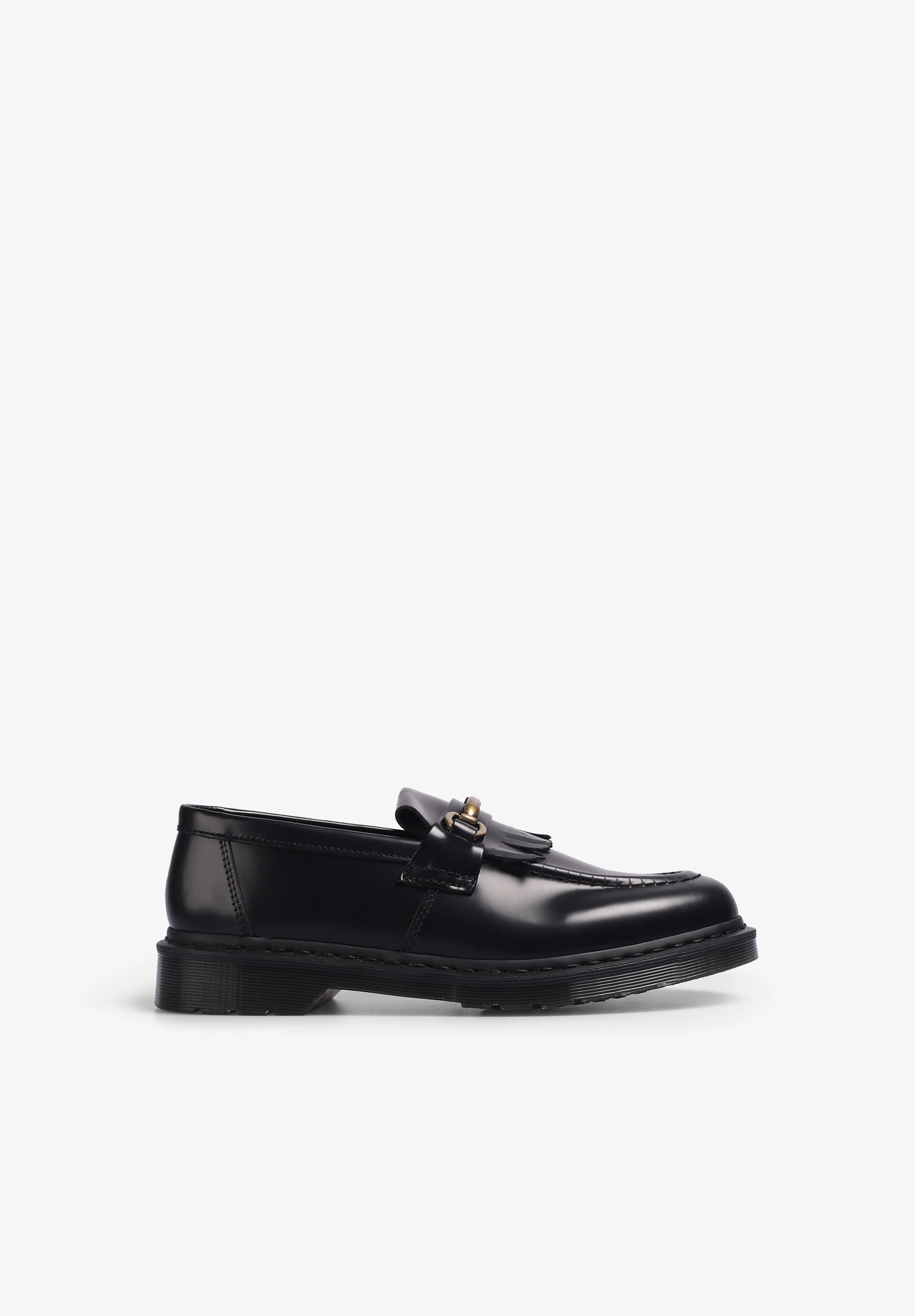 DR MARTENS | MOCASINES ADRIAN DE PIEL SMOOTH CON BRIDÓN Y FLECOS