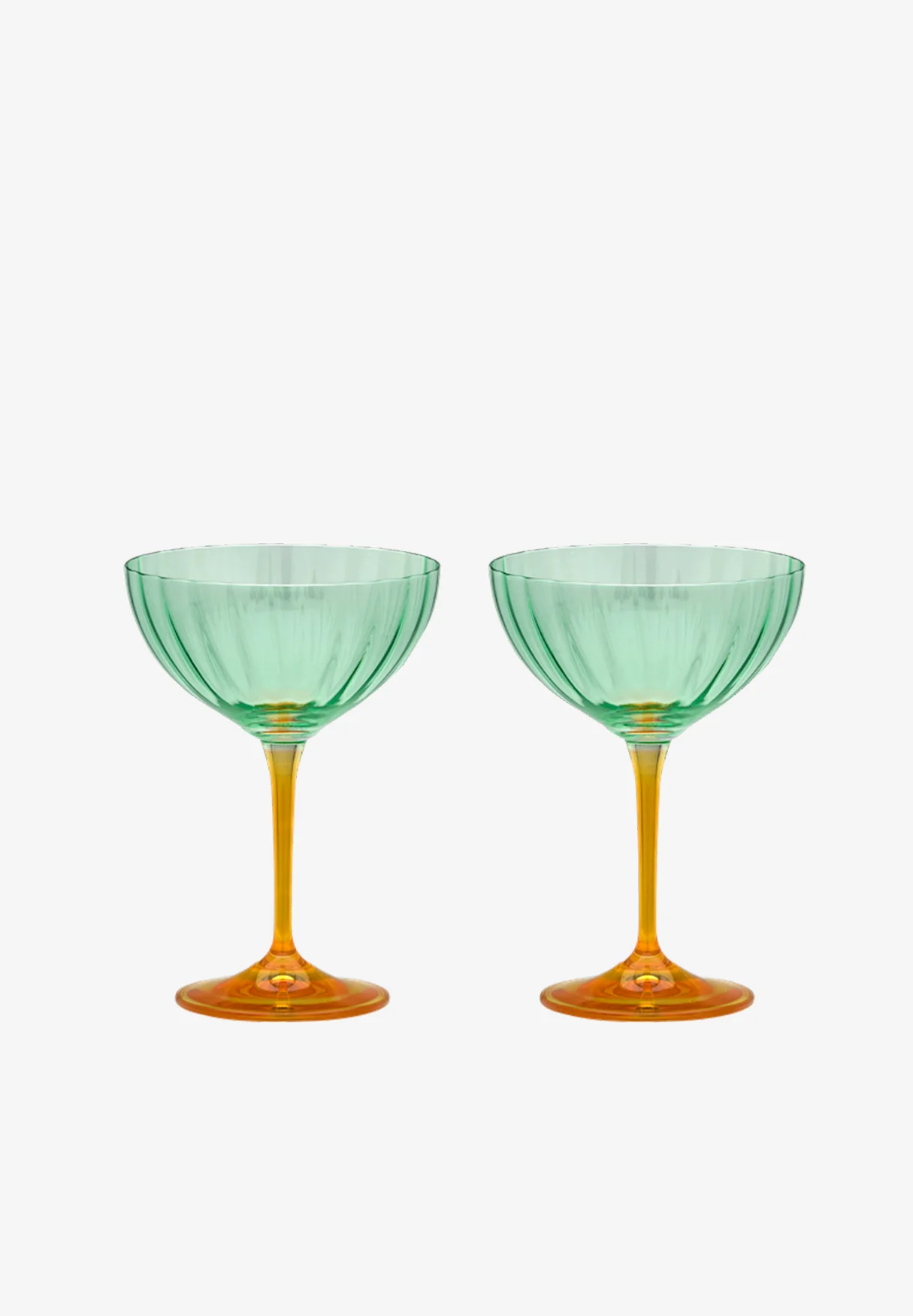 ANNA+NINA | SET 2 COPAS JAZZY ARANCIA OPTIC CHAMPAGNE - Image 3
