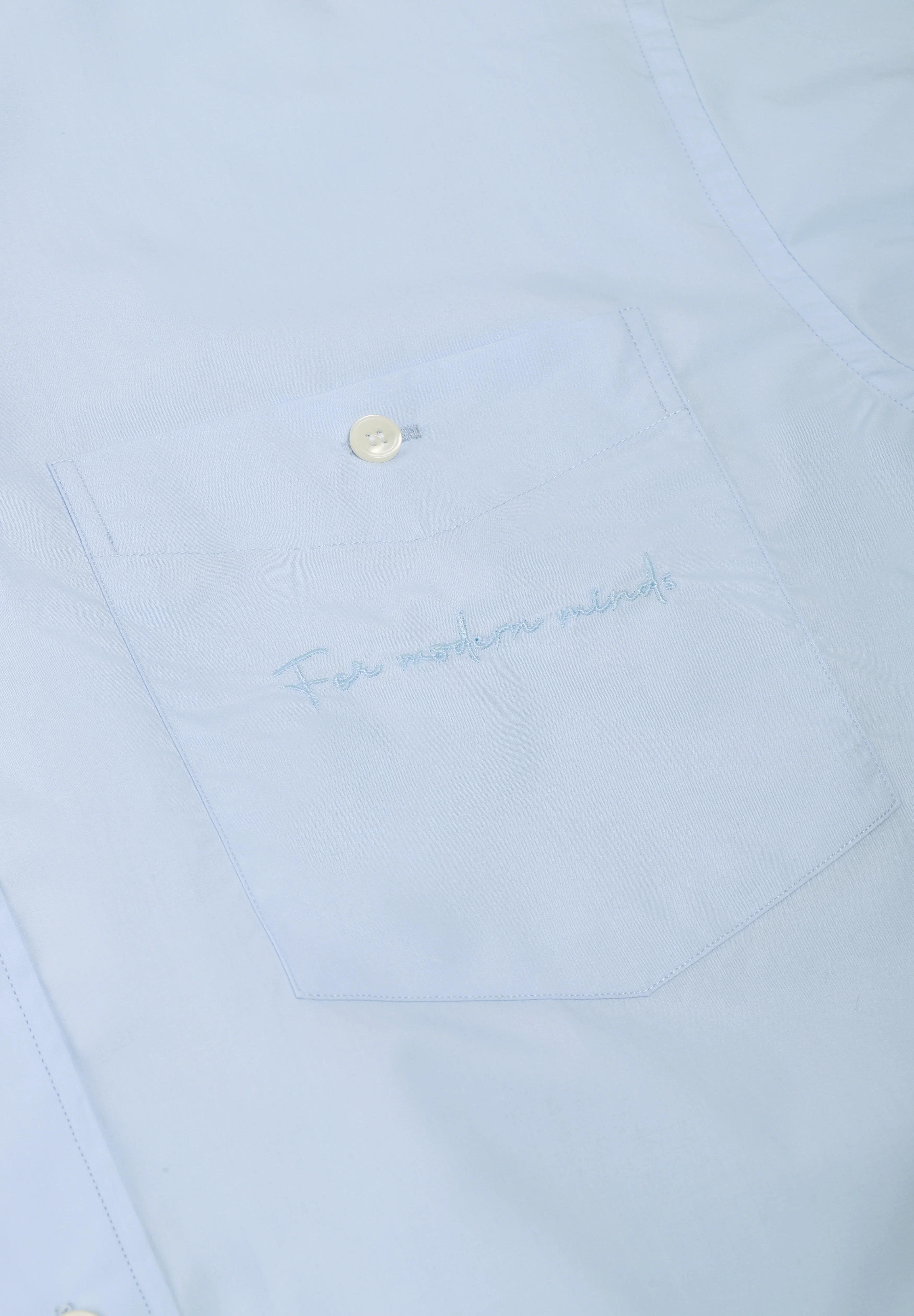 UNFEIGNED | CAMISA BAGGY SHIRT POPLIN GOTS - Image 4