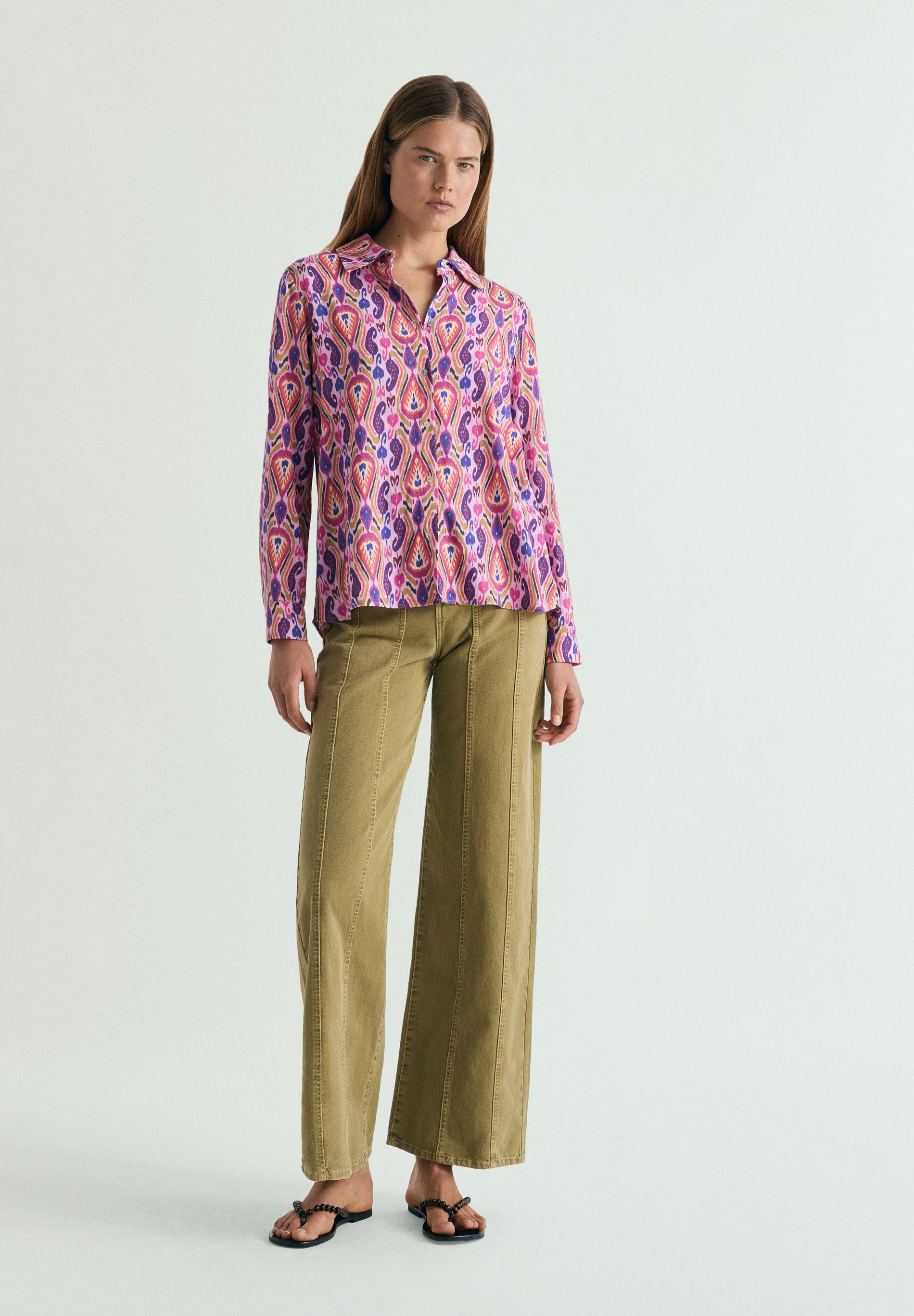 CAMISA FLUIDA MULTICOLOR - Image 4